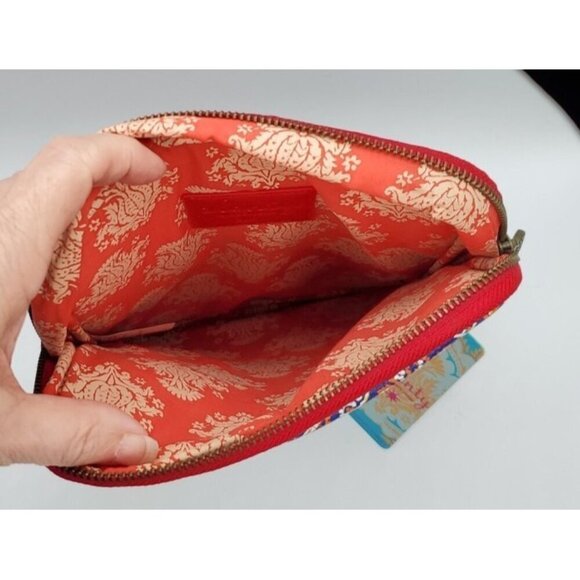 Plenty by Tracy Reese Laptop IPad Computer Bag Colorful Canvas Paisley NWT - Picture 6 of 9